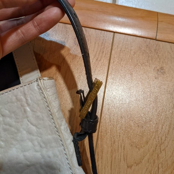 Tory Burch Steffi Crossbody Leather Bag Fossil - Picture 7 of 9